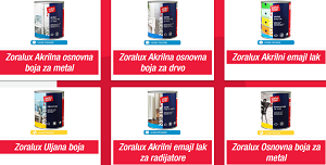 Gvožđar Inex Zorka Color Boje i lakovi za metal